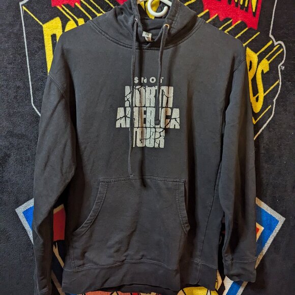 $not Snot North America Tour Black Pullover Hoodie size Medium - Picture 4 of 5